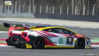 2013 Lamborghini Gallardo SuperTrofeo Sound on Track!