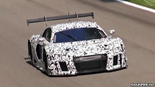 2015 Audi R8 GT3 Testing with Pure V10 Sound!