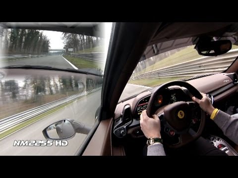 295km/h in Ferrari 458 Italia – Powerslides, Accelerations and More!