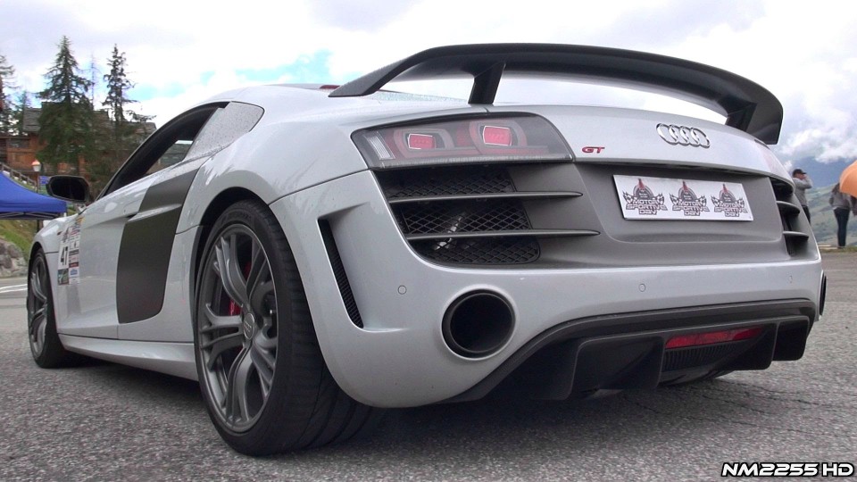 Audi R8 GT with Larini Exhaust System – EPIC V10 Sound!