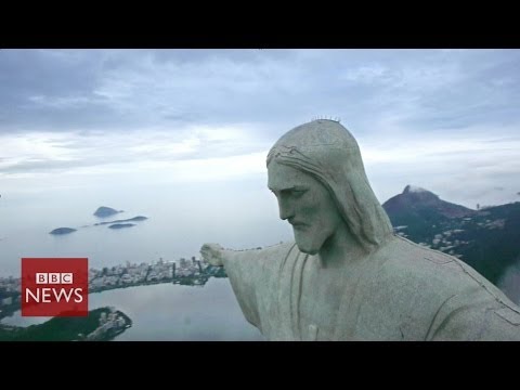 Bird’s-eye view of Brazil revealed by hexacopter – BBC News