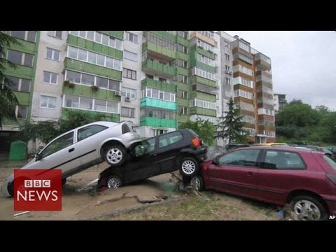 Bulgaria floods cause chaos killing at least 12 – BBC News