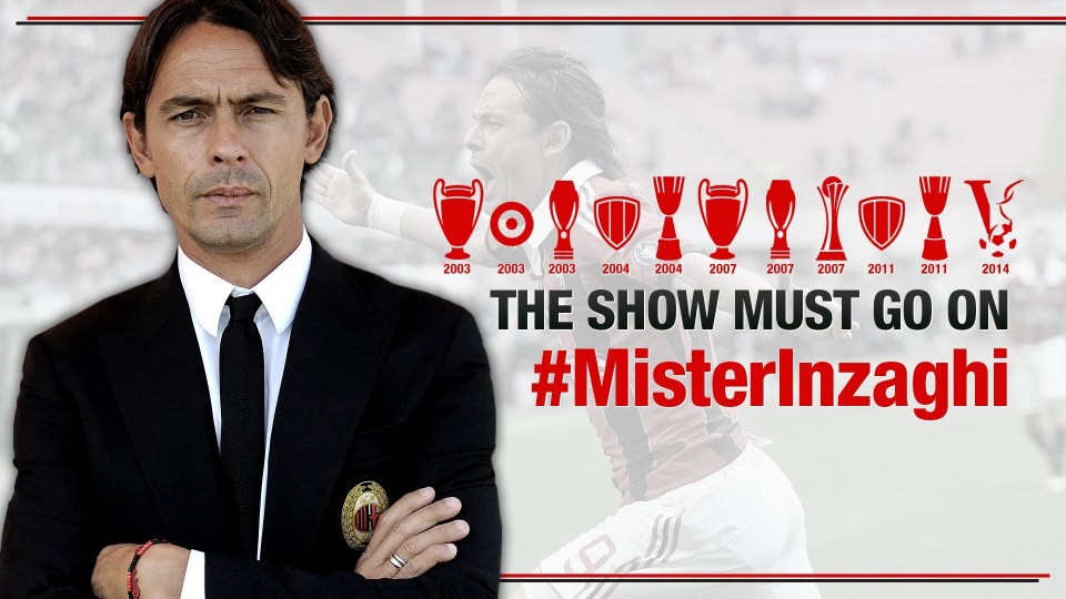 Ciao Mister Inzaghi! | AC Milan Official