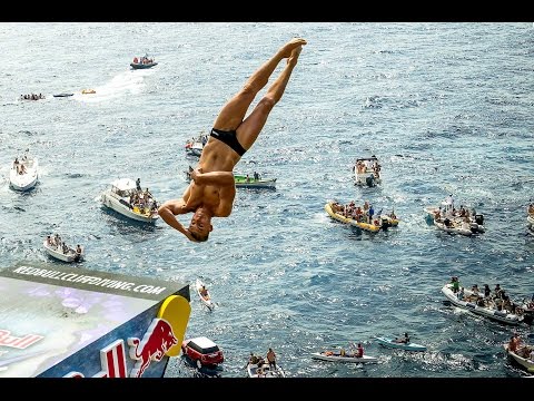 Cliff diving in Portugal – Red Bull Cliff Diving World Series 2014