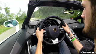 Driving the Lamborghini Aventador Roadster in the Hills – Video Preview