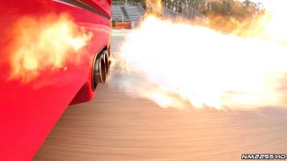 Ferrari F40 with Tubi Style Spitting Flames + OnBoard