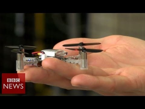 Flying robots inspired by nature – BBC News