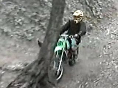 Funny Mountain Biker’s Tree Encounter