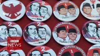 In 60 seconds: Indonesia presidential candidates – BBC News