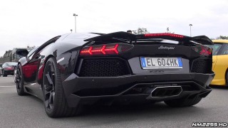 Lamborghini Aventador Sports Exhaust Revving