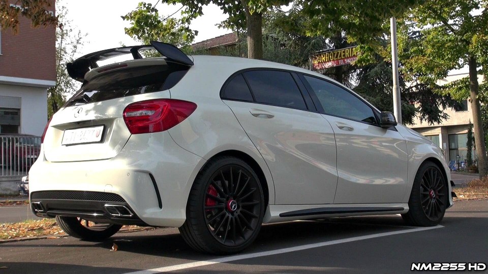 Mercedes A45 AMG Start Up, Rev and Accelerate