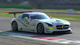 Mercedes SLS AMG GT3 PURE Sound on Track