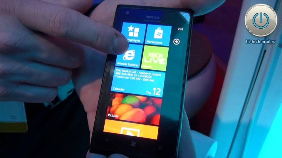 обзор Nokia Lumia 900