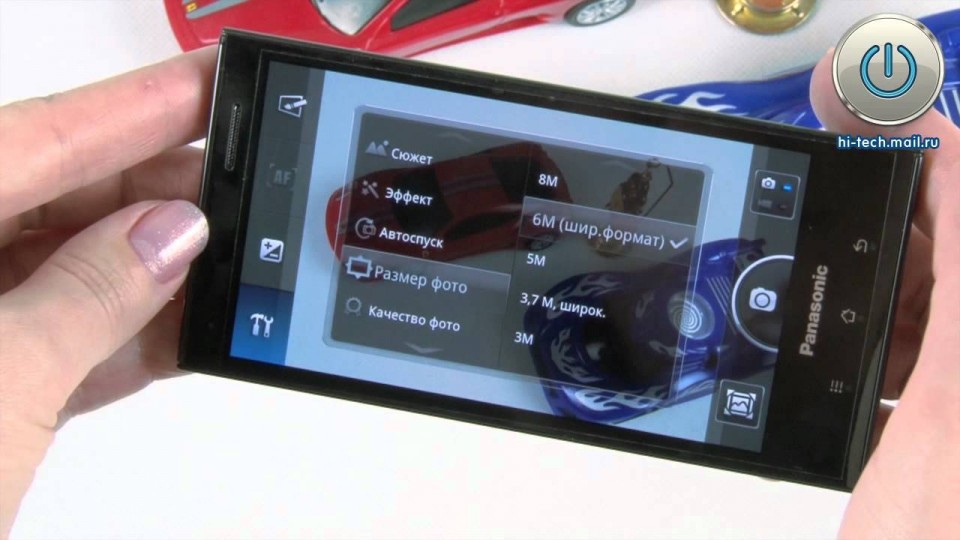Обзор Panasonic Eluga: стильный водонепроницаемый смартфон