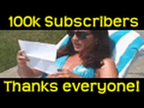 Party People – 100,000 Subscriber Party!