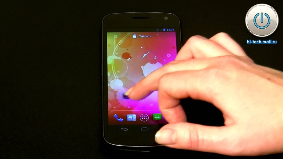Видеообзор смартфона Samsung Galaxy Nexus на Android 4