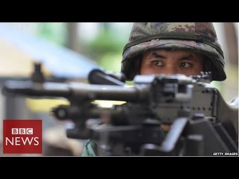 Thailand martial law crisis in 60 seconds – BBC News