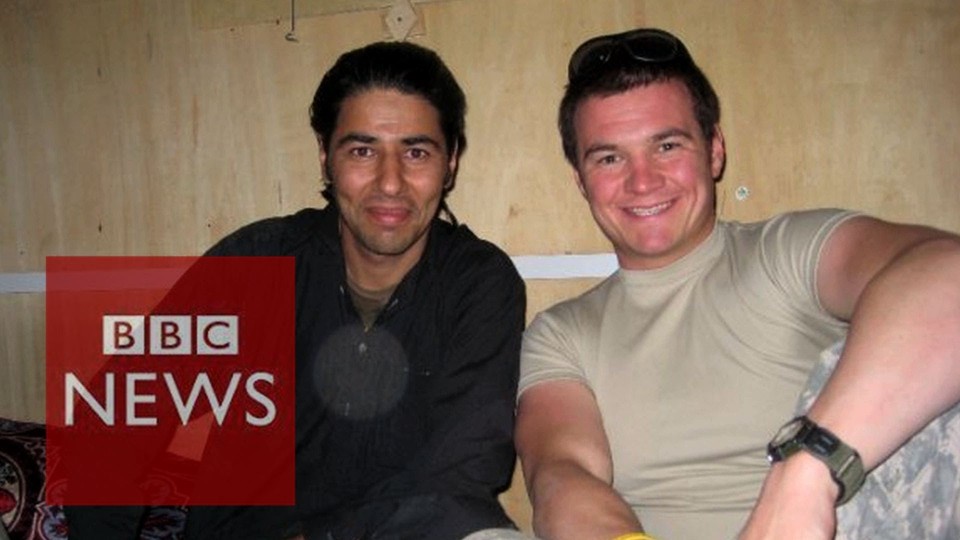 US soldier and Afghan interpreter campaign for US visas – BBC News