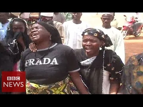 Video: Nigerian school where 200 girls were abducted from – BBC News