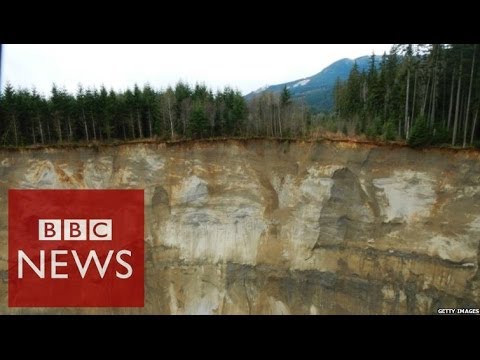 Washington State: Frantic call after landslide – BBC News