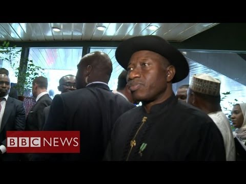 ‘We will bring abducted girls back’ Nigeria’s Goodluck Jonathan – BBC News