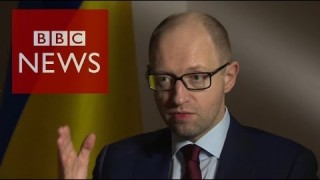 ‘We’ll retaliate if Russia attacks’ Ukraine PM Arseniy Yatsenyuk- HARDtalk – BBC News