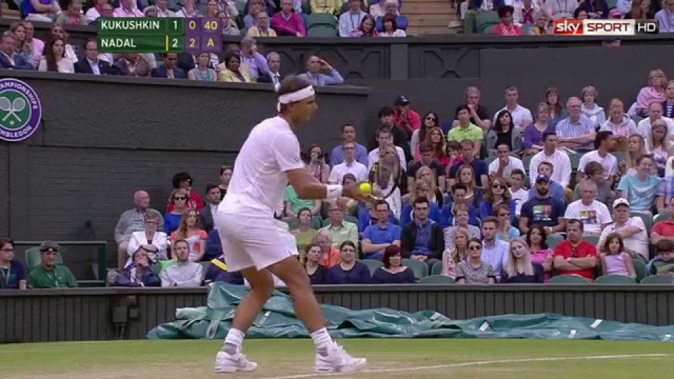 Wimbledon 2014: Nadal zieht locker ins Achtelfinale ein