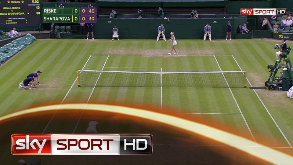 Wimbledon 2014: Scharapowa mit lockerem Zwei-Satz-Sieg