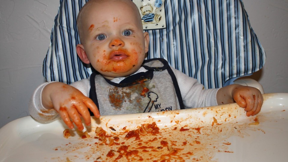 Funny Babies Eating Spaghetti Compilation 2014 [NEW HD]