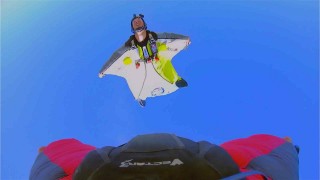 Wingsuit 4-cross race final round – Red Bull Aces 2014