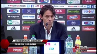 Inzaghi: ”Match importante con l’Empoli” | AC Milan Official