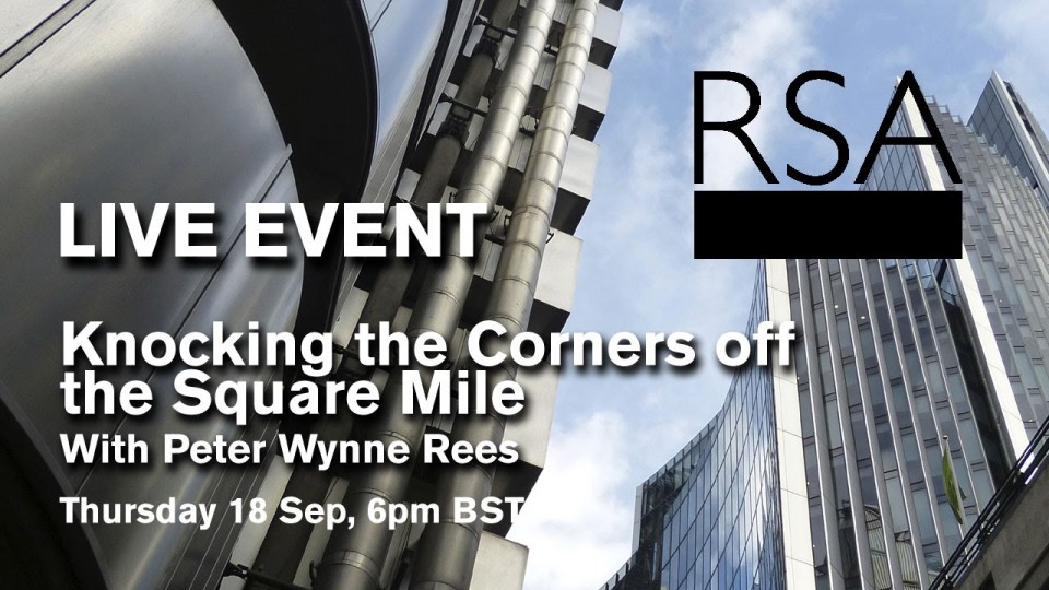 LIVE EVENT: Knocking the Corners off the Square Mile
