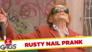 Big Rusty Nail Prank