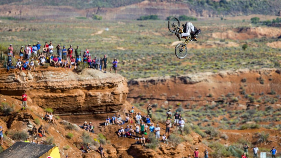 Biggest Attempted Front Flip in Mountain Bike History
