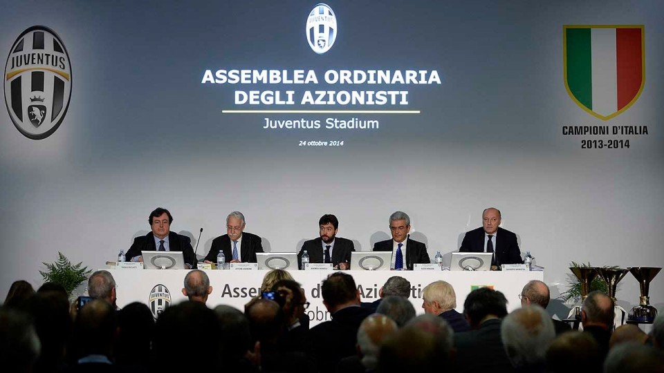 Discorso del Presidente Agnelli all’assemblea degli azionisti Juventus