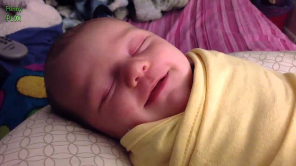 Funny Babies Laughing While Sleeping Compilation 2014 [NEW HD]