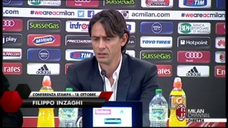 Inzaghi: “El Shaarawy arrabbiato? Ci sta” | AC Milan Official