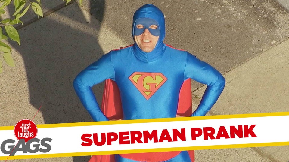 Amazing Superman Prank – Throwback Thursday