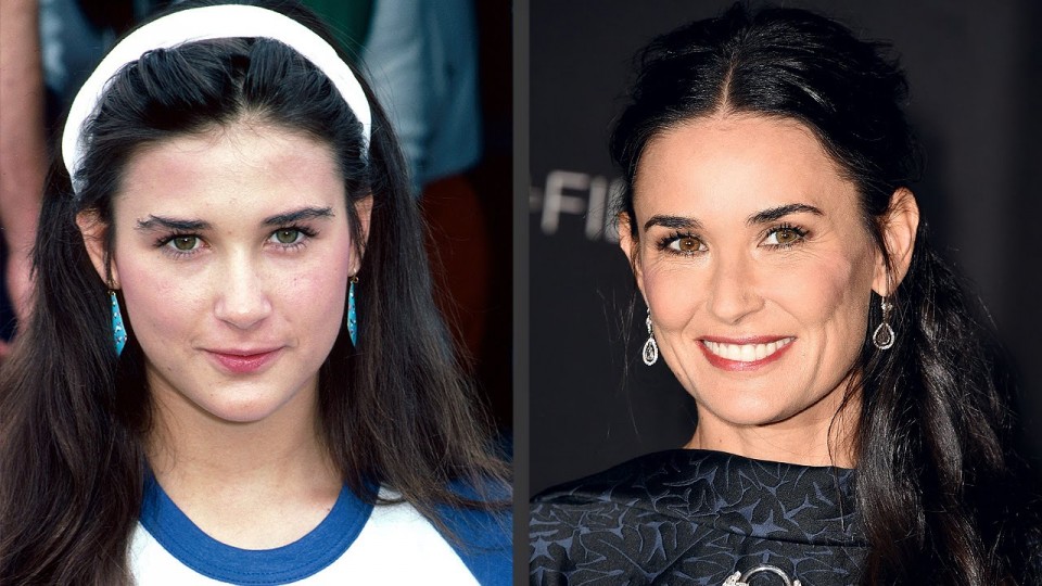Demi Moore’s Evolution of Looks | Time Machine | PEOPLE