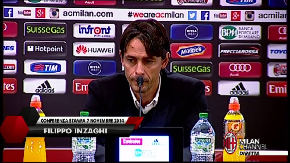 Inzaghi: ”Attenzione alla Sampdoria” | AC Milan Official