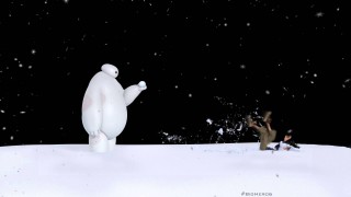 Baymax vs. Snowball