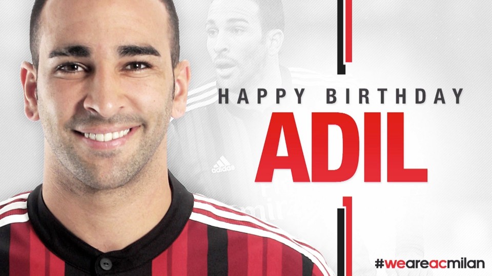 Buon compleanno Rami! Happy Birthday Adil! | AC Milan Official