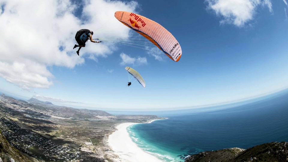 Extreme Freestyle Paragliding Tricks with Marvin Ogger