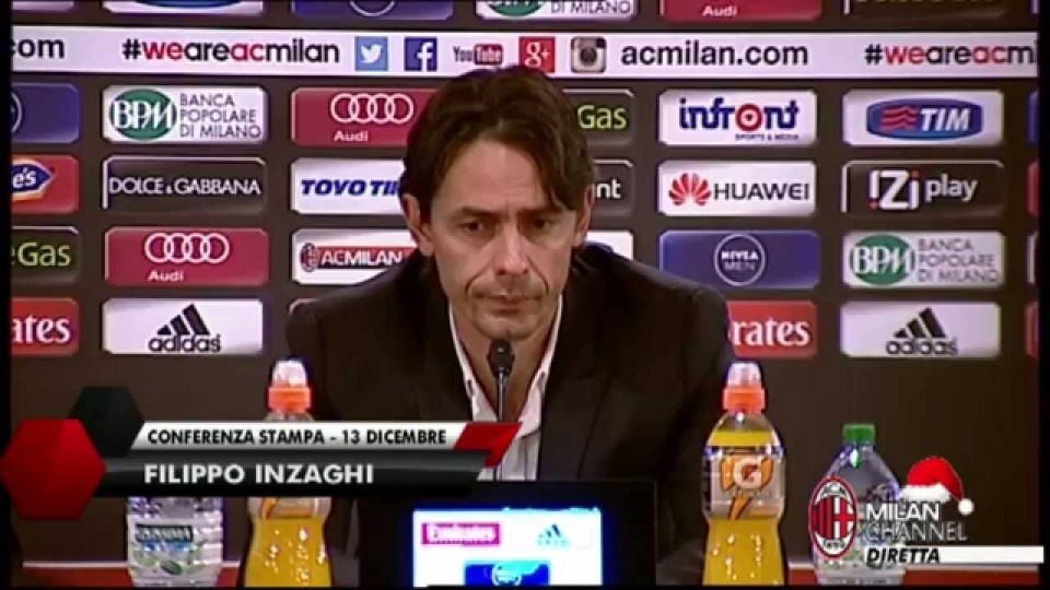 Inzaghi: ”Un Milan all’altezza contro il Napoli” | AC Milan Official