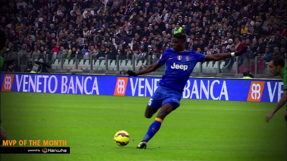 Paul Pogba’s goals and skills November 2014 – MVP of the month powered by Hanwha