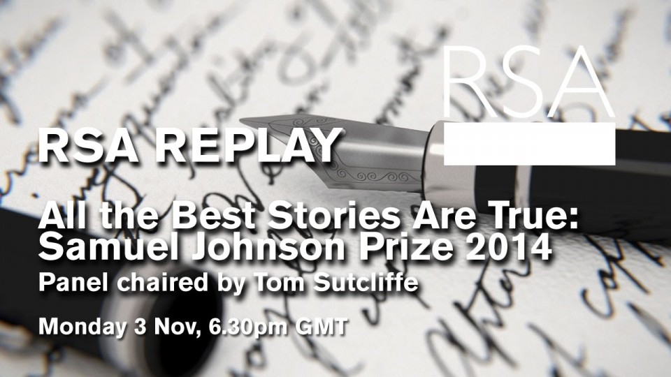 RSA Spotlight: Shortlisted authors of the 2014 Samuel Johnson Prize
