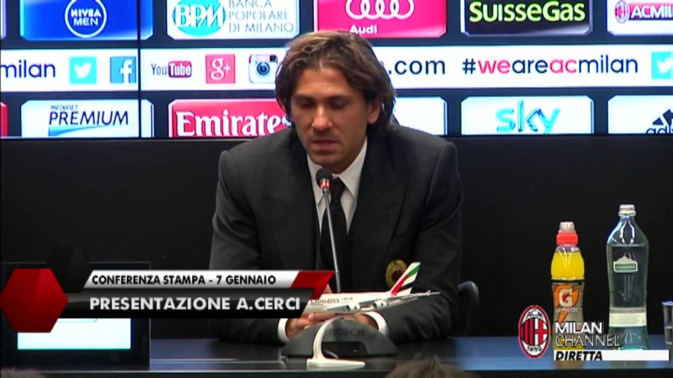Cerci: “Orgoglioso di essere arrivato al Milan” | AC Milan Official
