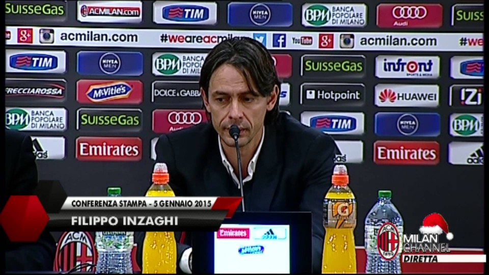 Inzaghi: “Cerci era una priorità di mercato” | AC Milan Official