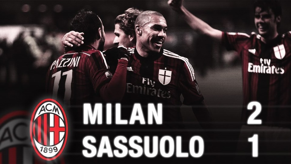 Milan-Sassuolo 2-1 Highlights | AC Milan Official