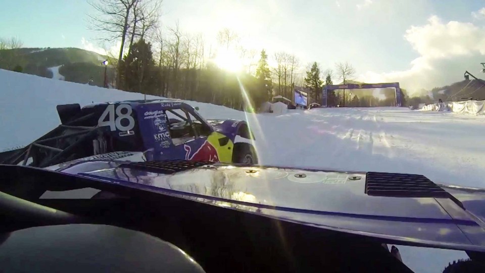 Pro4 Truck Snow Racing GoPro POV – Red Bull Frozen Rush